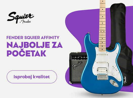 Fender Squier Affinity - listing - 01/2023