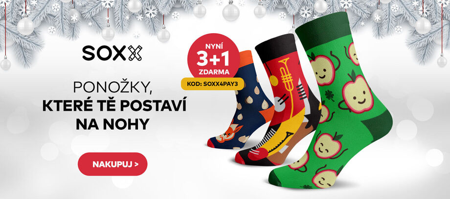 SOXX ponožky - carousel - 12/2020