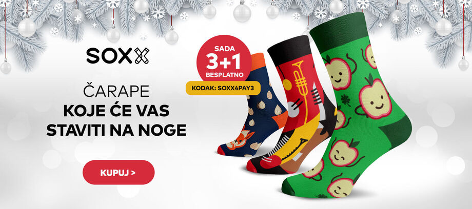 SOXX ponožky - carousel - 12/2020