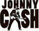 Johnny Cash LP desky