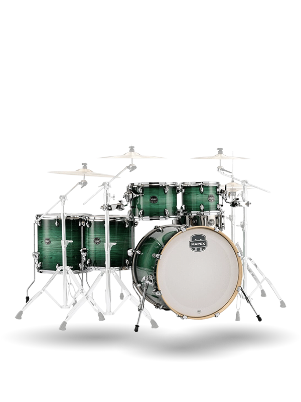 Set akustičnih bobnov Mapex AR628SFG Armory Emerald Burst Set akustičnih bobnov