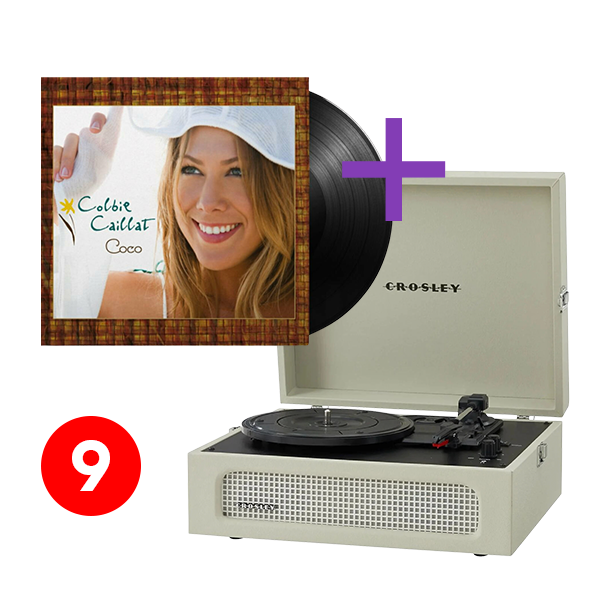 Tourne-disque portable Crosley Voyager Desert Dune Tourne-disque portable