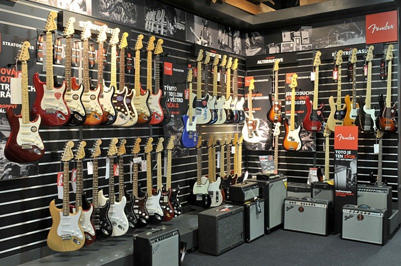 Musical instruments Bratislava - Aupark