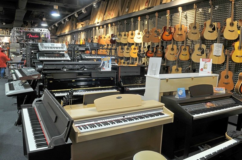 Musical instruments Bratislava - Aupark