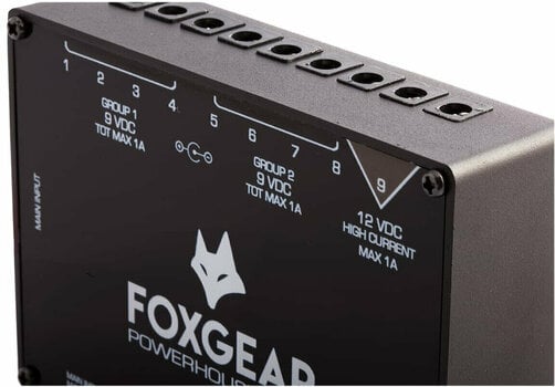 Gitáreffekt tápegység Foxgear Powerhouse 3000 - 5
