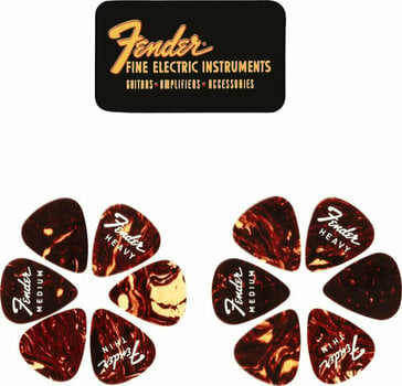 Pick Fender Fine Electric Pick Tin Pick - 6
