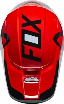 Přilba FOX V1 Lux Helmet Fluo Red S Přilba - 3