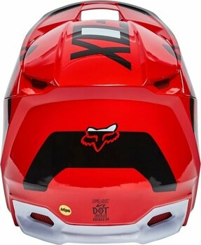 Přilba FOX V1 Lux Helmet Fluo Red S Přilba - 4
