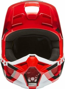 Přilba FOX V1 Lux Helmet Fluo Red S Přilba - 5