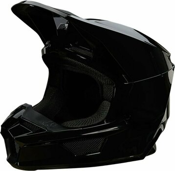 Helm FOX V1 Plaic Helmet Black 2XL Helm - 2