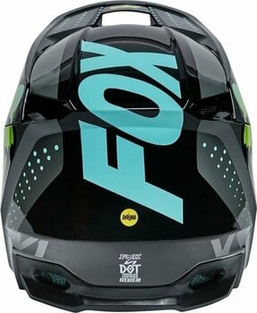 Helm FOX V1 Trice Helmet Teal S Helm - 4