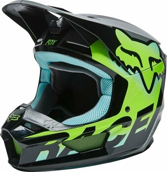Helm FOX V1 Trice Helmet Teal XL Helm - 2