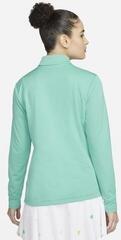 Hoodie/Trui Nike Dri-Fit Full-Zip Teal/White - 1