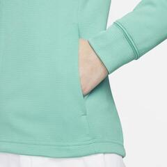 Hoodie/Trui Nike Dri-Fit Full-Zip Teal/White - 4