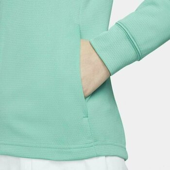 Pulover s kapuco/Pulover Nike Dri-Fit Full-Zip Teal/White XS - 5