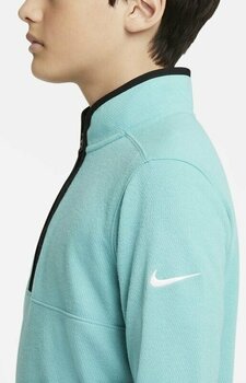 Hættetrøje/Sweater Nike Dri-Fit Victory Teal/White M - 5