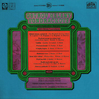 Vinyl Record Helena Vondráčková - Ostrov Heleny Vondráčkové (LP) - 2