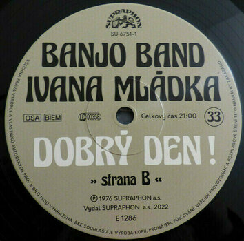 Vinyl Record Banjo Band Ivana Mládka - Dobrý den! (LP) - 3