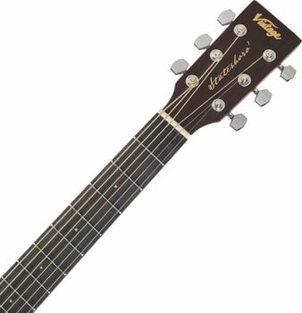 Dreadnought elektro-akoestische gitaar Vintage VE440WK Whisky Sour - 5