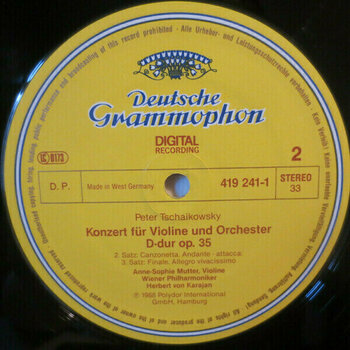 Vinyl Record Anne-Sophie Mutter - Violinkonzert (LP) - 3