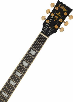 Elektrische gitaar Vintage V100PBB Gloss Black - 4