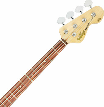 E-Bass Vintage VJ74 CAR Candy Apple Red - 4