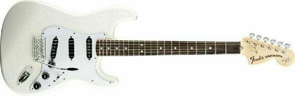 E-Gitarre Fender Ritchie Blackmore Stratocaster Scalloped RW Olympic White - 2