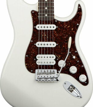 Električna gitara Fender Deluxe Lone Star Stratocaster RW Arctic White - 4