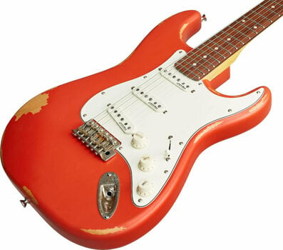 Elektrische gitaar Vintage V6MRFR Firenza Red - 3