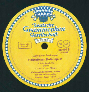 Disque vinyle Beethoven - Concert For Violin & Orchestra (LP) - 3