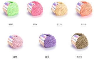 Pletilna preja Yarn Art Baby Cotton Multicolor 5201 Blue White Pletilna preja - 3