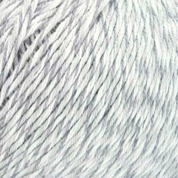 Pletací příze Yarn Art Baby Cotton Multicolor 5202 Grey White - 2
