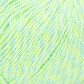 Kötőfonal Yarn Art Baby Cotton Multicolor 5206 Neon Green Kötőfonal - 2
