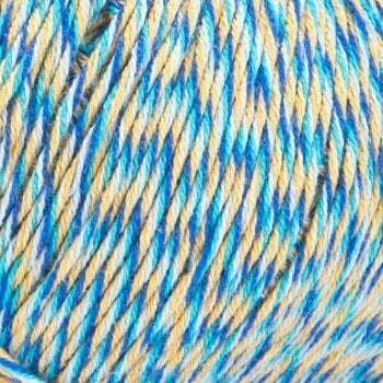 Плетива прежда Yarn Art Baby Cotton Multicolor 5211 Blue Yellow - 2