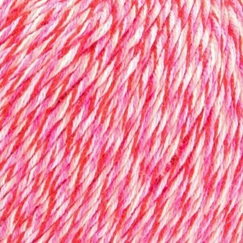 Pletací příze Yarn Art Baby Cotton Multicolor 5214 Pink - 2