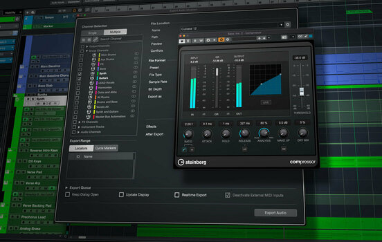 DAW-programvara för inspelning Steinberg Cubase Pro 12 Upgrade AI - 7