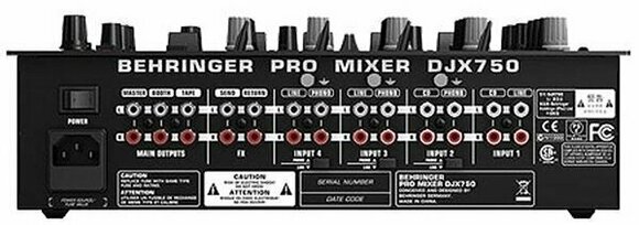 DJ миксер Behringer DJX750 DJ миксер - 3