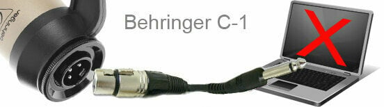 Kondenzatorski studijski mikrofon Behringer C-1 Kondenzatorski studijski mikrofon - 5