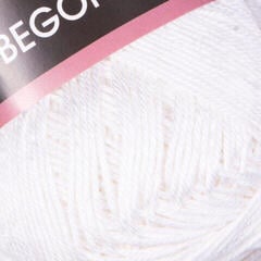 Pletilna preja Yarn Art Begonia 003 White Pletilna preja - 1