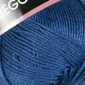 Плетива прежда Yarn Art Begonia Плетива прежда 0154 Denim Blue - 2