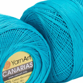 Crochet Yarn Yarn Art Canarias 008 Turquoise Crochet Yarn - 2