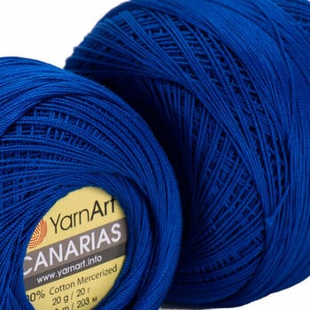 Hæklet garn Yarn Art Canarias 4915 Saxe Blue - 2