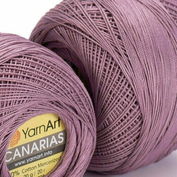 Плетене на една кука прежда Yarn Art Canarias 4931 Lilac - 2