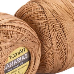Háčkovací příze Yarn Art Canarias 5529 Caramel Háčkovací příze - 1