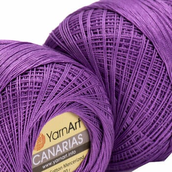 Kvačkanje preje
 Yarn Art Canarias 6309 Purple - 2
