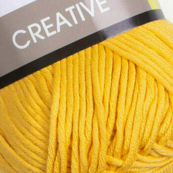 Fios para tricotar Yarn Art Creative 228 Dark Yellow - 2