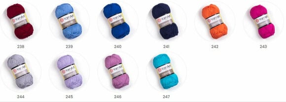 Fios para tricotar Yarn Art Creative 228 Dark Yellow - 4