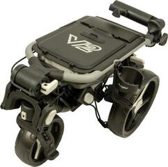 Manual Golf Trolley Axglo Tri-360 V2 3-Wheel SET Grey/Grey Manual Golf Trolley - 1