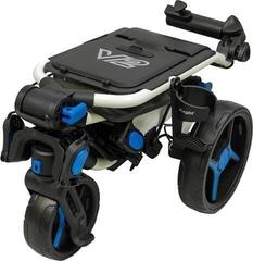 Manuální golfové vozíky Axglo Tri-360 V2 3-Wheel SET White/Blue Manuální golfové vozíky - 1