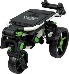 Manuální golfové vozíky Axglo Tri-360 V2 3-Wheel SET White/Green Manuální golfové vozíky - 1